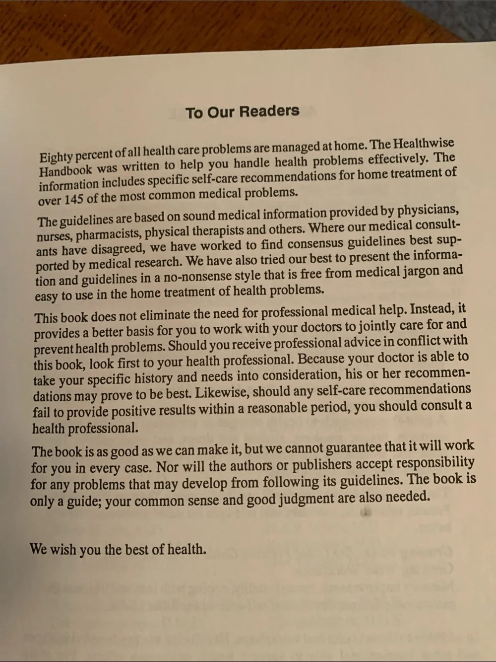 Healthwise For Life & Healthwise Handbook - Paperback